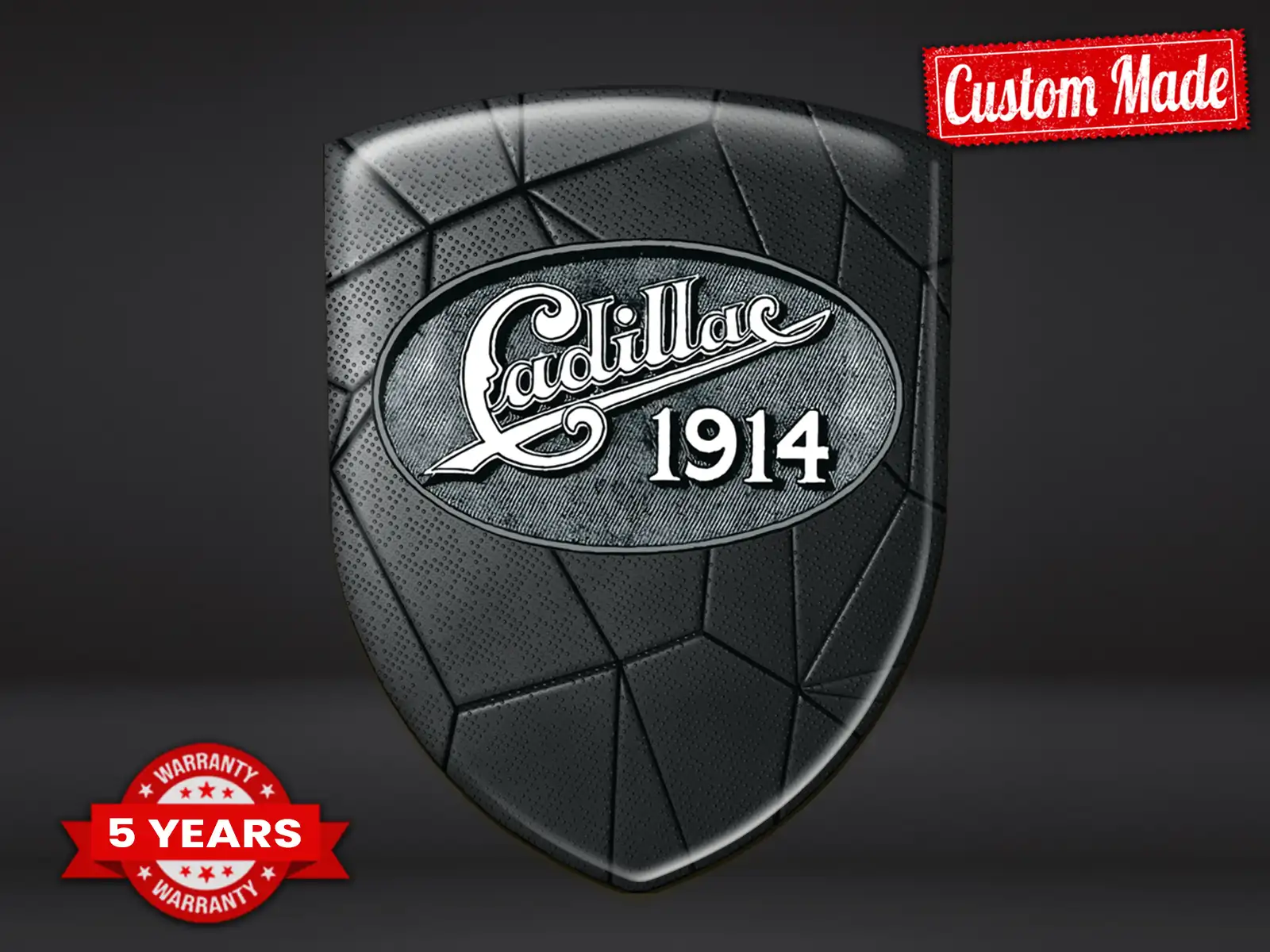 Cadillac Auto-Logo-Aufkleber Exklusiv Max